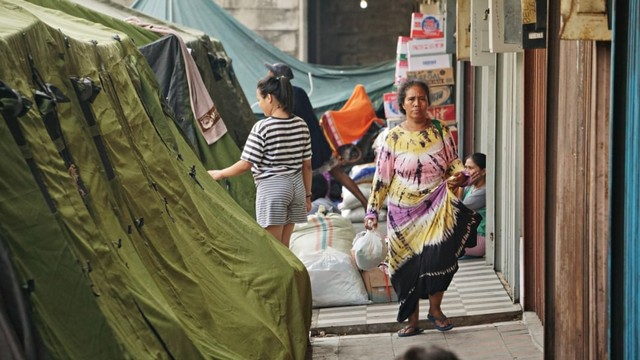 Pengungsian, Korban Kebakaran, Kampung Bandan