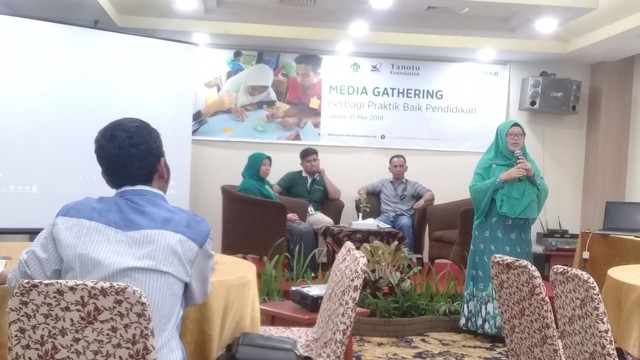 Media Gathering Tanoto Foundation di Jambi. Foto: Suwandi 