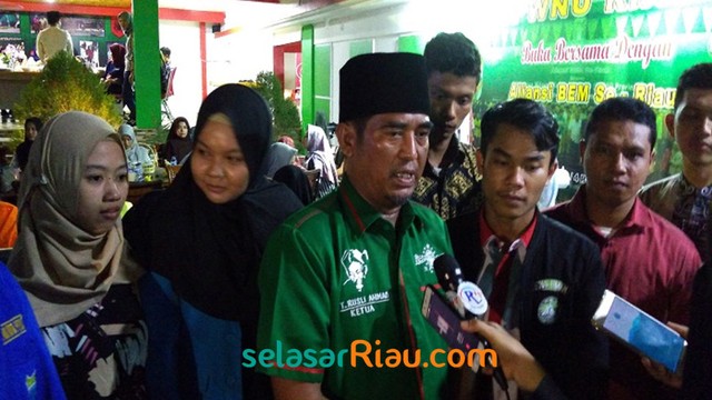 RUSLI Ahmad, Ketua PW NU Riau