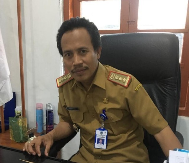 Kepala Cabang Dinas Pendidikan Jawa Timur Wilayah Sampang Asyari. (Ryan Hariyanto/MM).