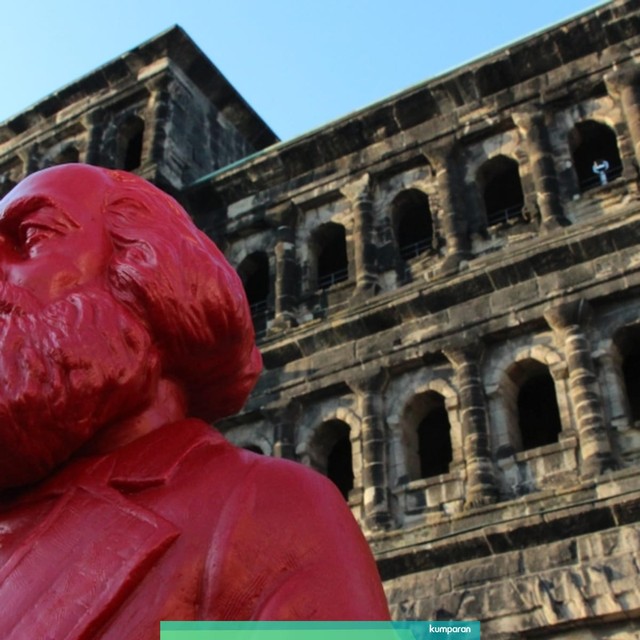 Patung Karl Marx di Trier, Jerman Foto: Shutter Stock