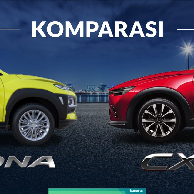 Adu Fitur Hyundai Kona Vs Mazda CX3