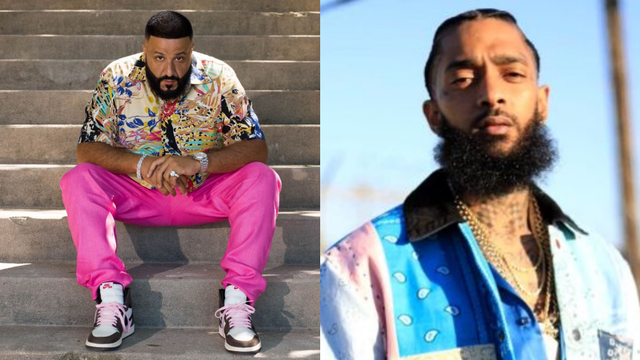 Dj Khaled dan Nipsey Hussle. Foto: Instagram/@djkhaled dan Instagram/@nipseyhussle