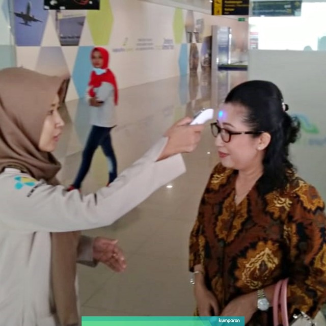 (NOT COVER) KKP, Antisipasi Cacar Monyet, Pindai Penumpang