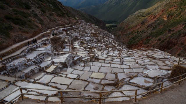 Terasering garam, Salinas de Maras, Peru