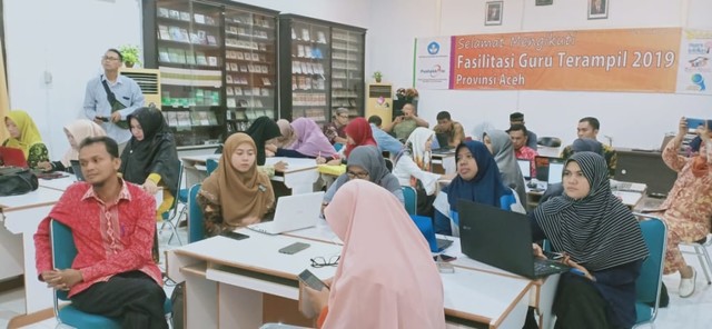 Guru SMA/SMK di Aceh dibekali penguasaan teknologi informasi. Foto: Dok. Disdik Aceh