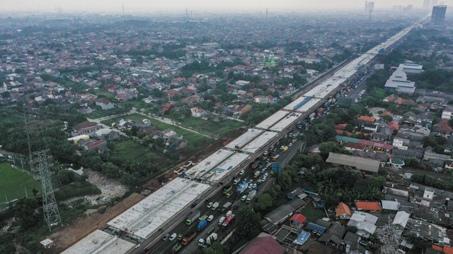 Konstruksi Tol Layang Jakarta Cikampek Ditarget Rampung September 2019