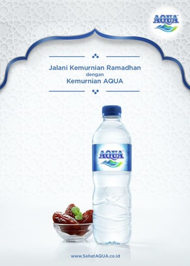 com-Jalani kemurnian Ramadhan dengan kemurnian AQUA.