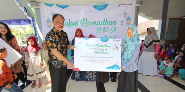 PEPC Salurkan Bantuan Rp534 juta untuk Anak Yatim dan Masjid