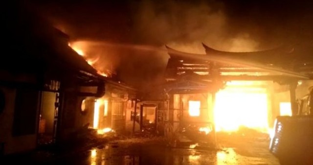 Kelenteng di Kota Probolinggo Terbakar