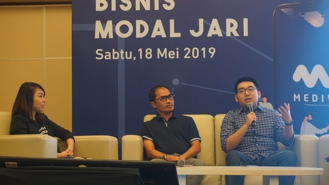 com-Roadshow Mediv Bandung, Yasa Singgih sharing di talkshow "Bisnis Modal Jari"