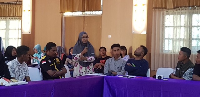 Pertemuan Forum  Komunikasi Literasi Maluku (18/5) Dok : Lentera Maluku
