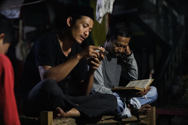 Mendaras Alquran ala Seniman Komunitas Kanot Bu (6).JPG