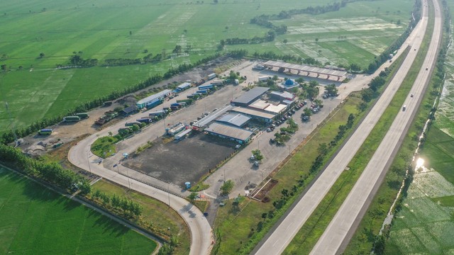 Ada ‘Parking Distancing’ di Rest Area Selama Libur Lebaran (726056)