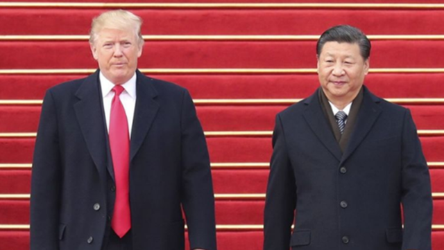Presiden Trump dan Presiden Xi