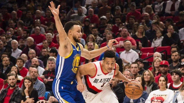 Warriors vs Blazers