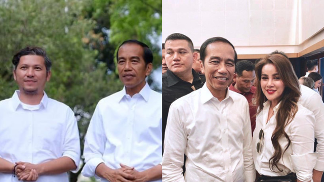 Setelah diumumkan unggul oleh KPU, Jokowi-Ma'ruf menerima ucapan selamat dari para artis. Foto: Instagram/@gadiiing dan @ollaramlanaufar