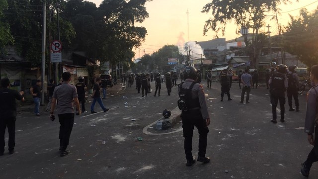 Suasana di kawasan Petamburan, Jakarta Pusat. Foto: Raga Imam/kumparan