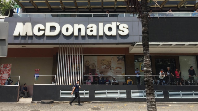 McDonald's Sarinah, Thamrin, Jakarta. Foto: Abdul Latif/kumparan
