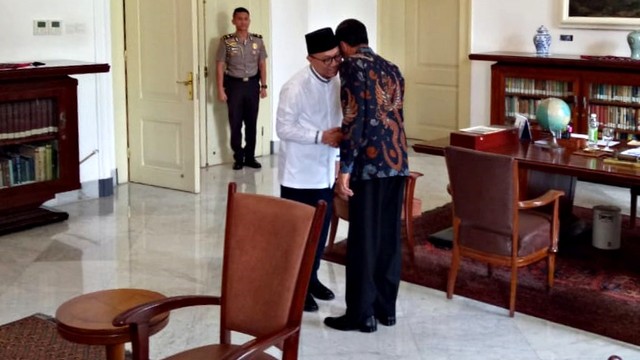 Zulkifli Hasan Bertemu Presiden Jokowi di Istana Bogor. Foto: Fahrian Saleh/kumparan
