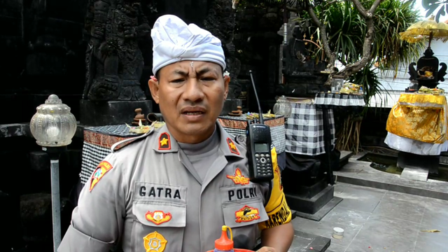 Kabag Ops Polresta Denpasar, Kompol Nyoman Gatra. Foto: Denita/kumparan