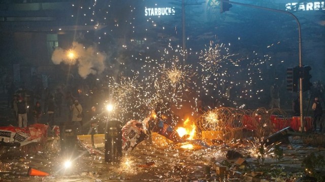 Kerusuhan 22 mei, demo 22 Mei, Bawaslu, Polisi