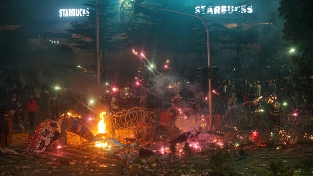 Kerusuhan 22 mei, demo 22 Mei, Bawaslu, Polisi