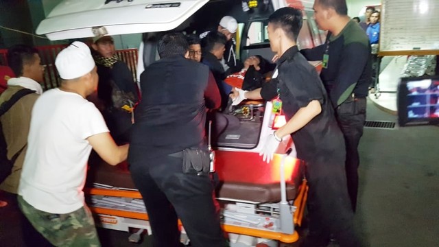 Evakuasi korban ricuh, Aksi 22 Mei