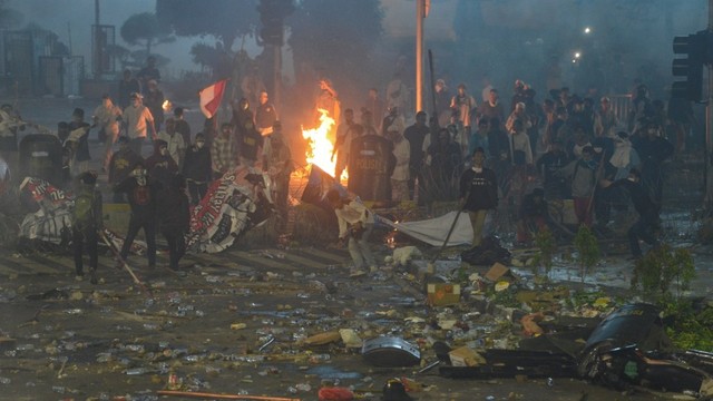 Aksi 22 Mei, Bawaslu, Ricuh