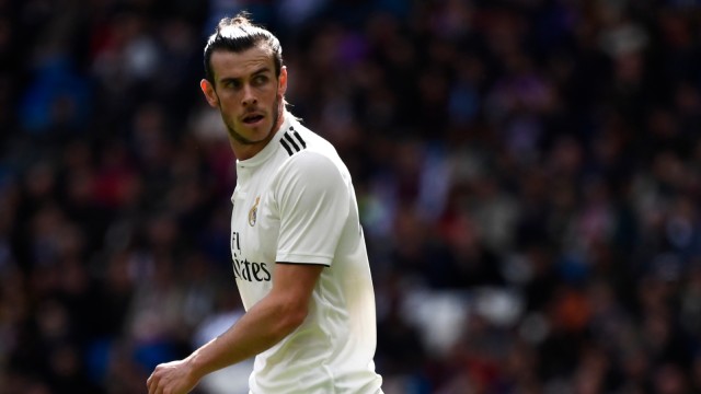 Bale dalam laga vs Eibar. Foto: AFP/Gabriel Bouys