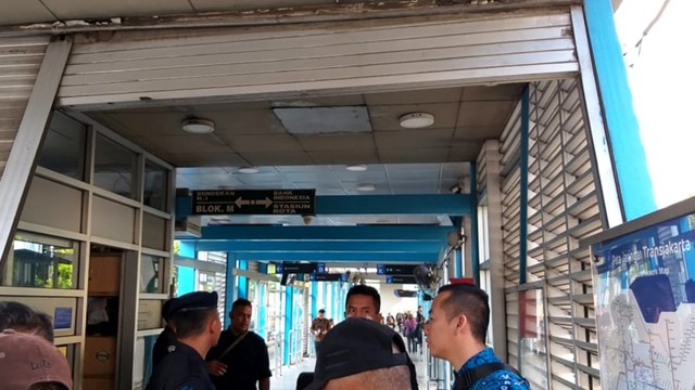 Halte Transjakarta Sarinah, Pascaricuh