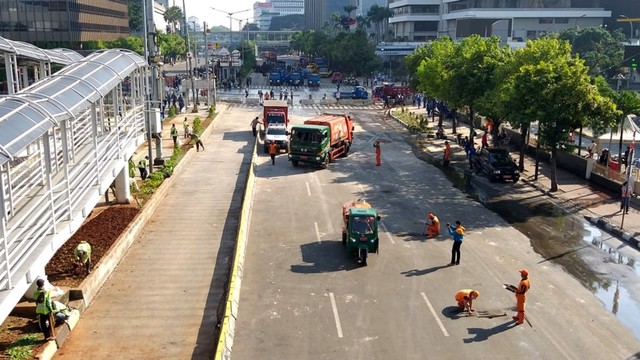 Halte Transjakarta Sarinah, Pascaricuh