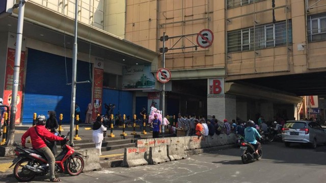 Foto: Pasar Tanah Abang Masih Tutup (3993)
