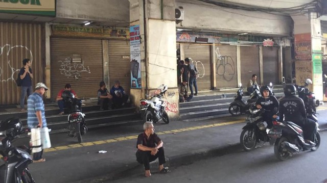 Foto: Pasar Tanah Abang Masih Tutup (3996)
