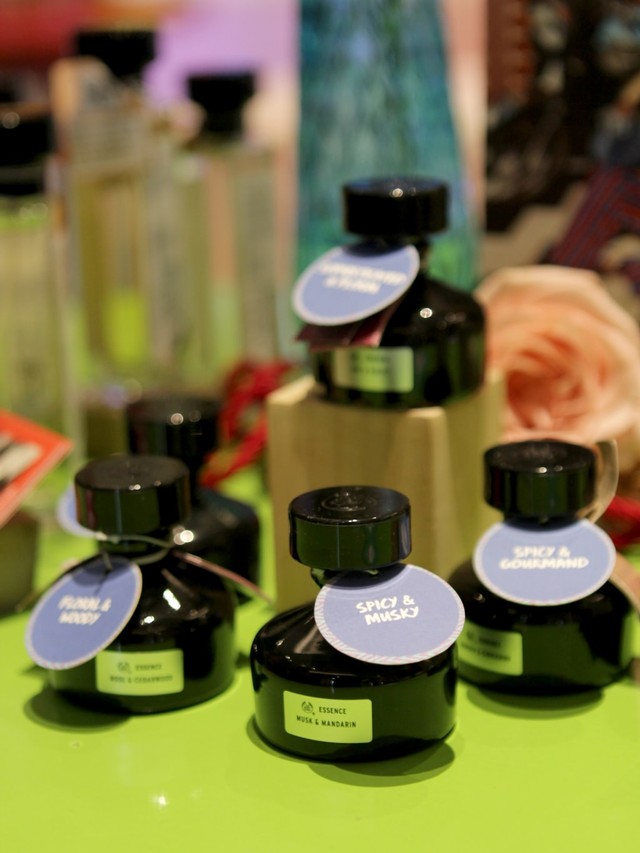 Rangkaian parfum Scents of Life dari The Body Shop. Foto: Dok. The Body Shop Indonesia