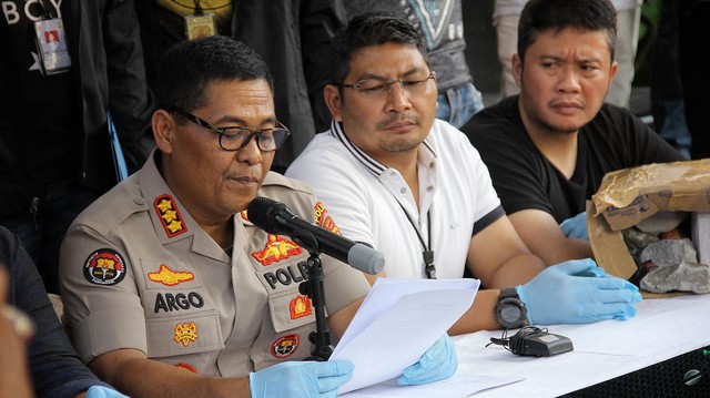 Kombes. Pol. Raden Prabowo Argo Yuwono (paling kanan) Foto: Jamal Ramadhan/kumparan