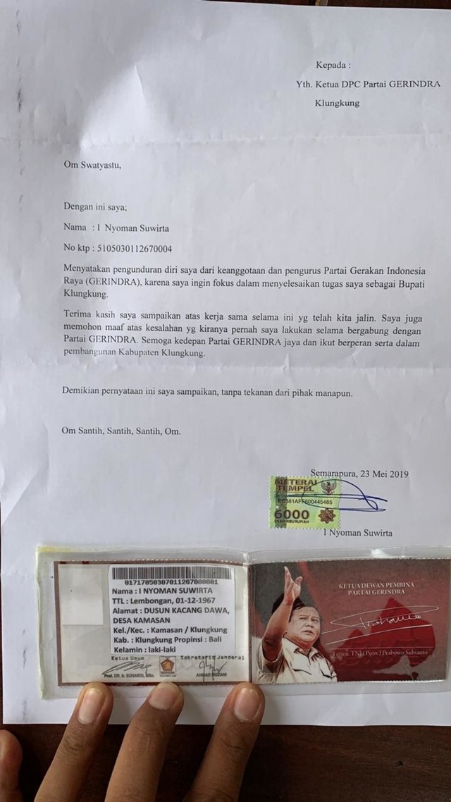 (NOT COVER) Percakapan WA DPC Gerindra