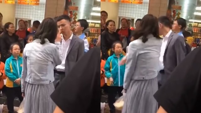 Cewek tampar pacarnya 52 kali di China karena tidak dibelikan smartphone. Foto: YouTube