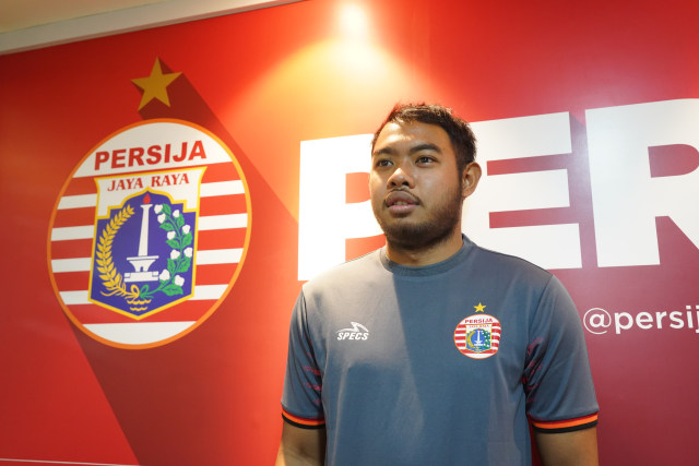 Adixi Lenzivio (26) kembali memperkuat Persija Jakarta. Foto: Persija