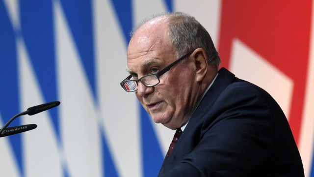 Presiden Bayern Muenchen, Uli Hoeness. Foto: AFP/Christof Stache