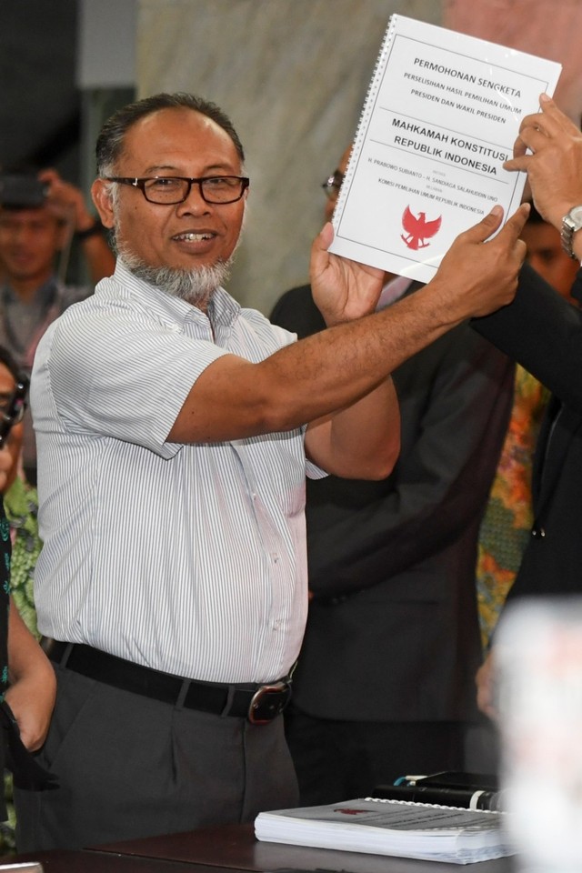 (NOT COVER) BPN, Pendaftaran Gugatan, Pemilu 2019
