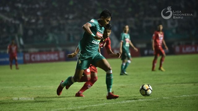 PSS Sleman kala menghadapi Semen Padang di partai final Liga 2. (Foto: Dok. PT LIB)
