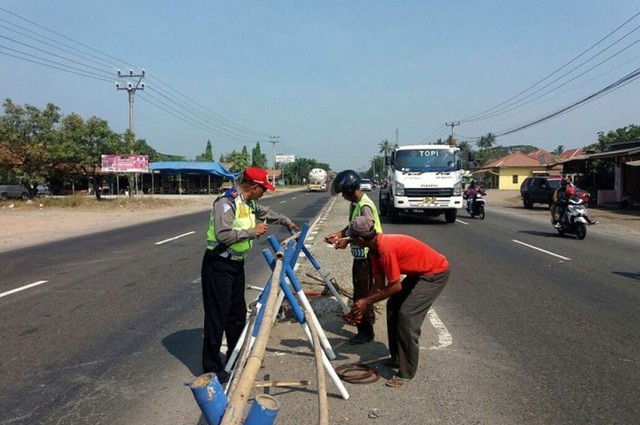 Antisipasi Macet di Jalur Pantura Indramayu, Polisi Tutup 