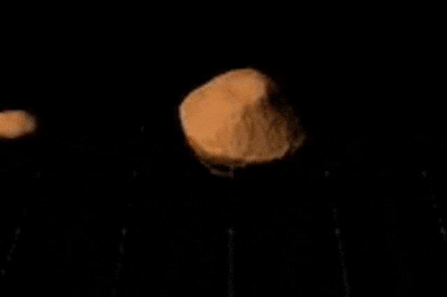 Asteroid 1999 KW4. Foto: Dr. Steven Ostro et al./NASA