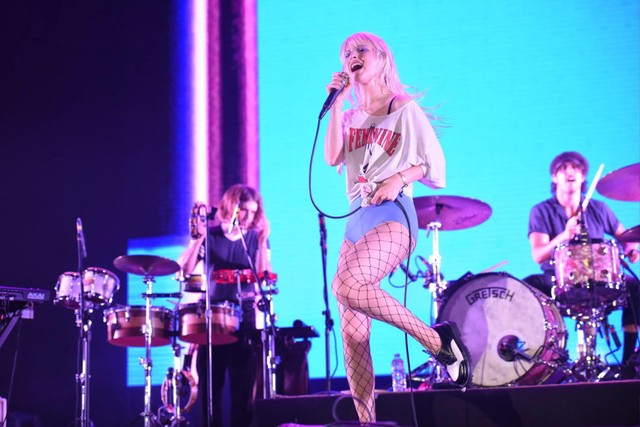 Konser Paramore di ICE, BSD, Sabtu (24/8).