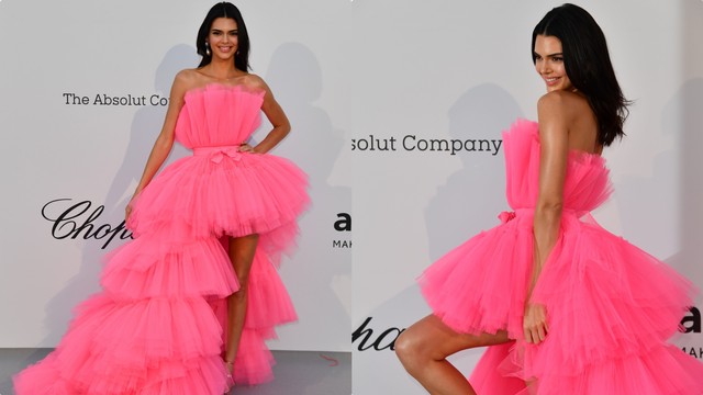 Kendall Jenner Cannes. Foto: AFP/ALBERTO PIZZOLI