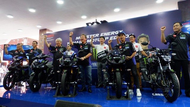 Peluncuran Yamaha Monster Energy Edition Foto: Aditya Pratama Niagara/kumparan