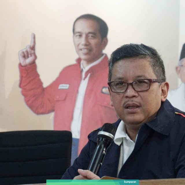 Sekjen PDIP, Hasto Kristiyanto. Foto: Iqbal Firdaus/kumparan
