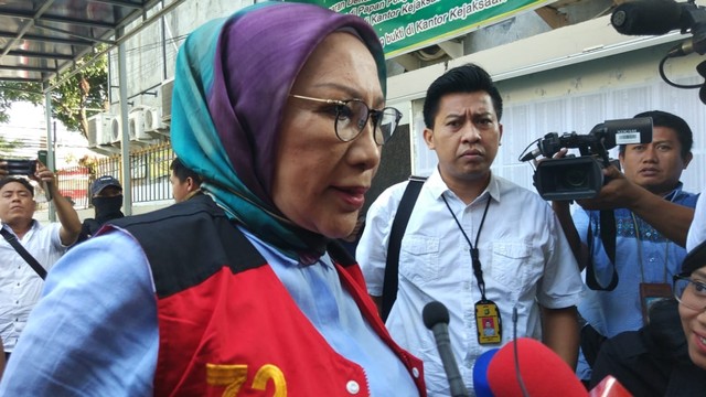 Ratna Sarumpaet tiba di Pengadilan Negeri Jakarta Selatan. Foto: Adhim Mugni Mubaroq/kumparan
