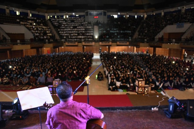 Rektor dan Mahasiswa IPB